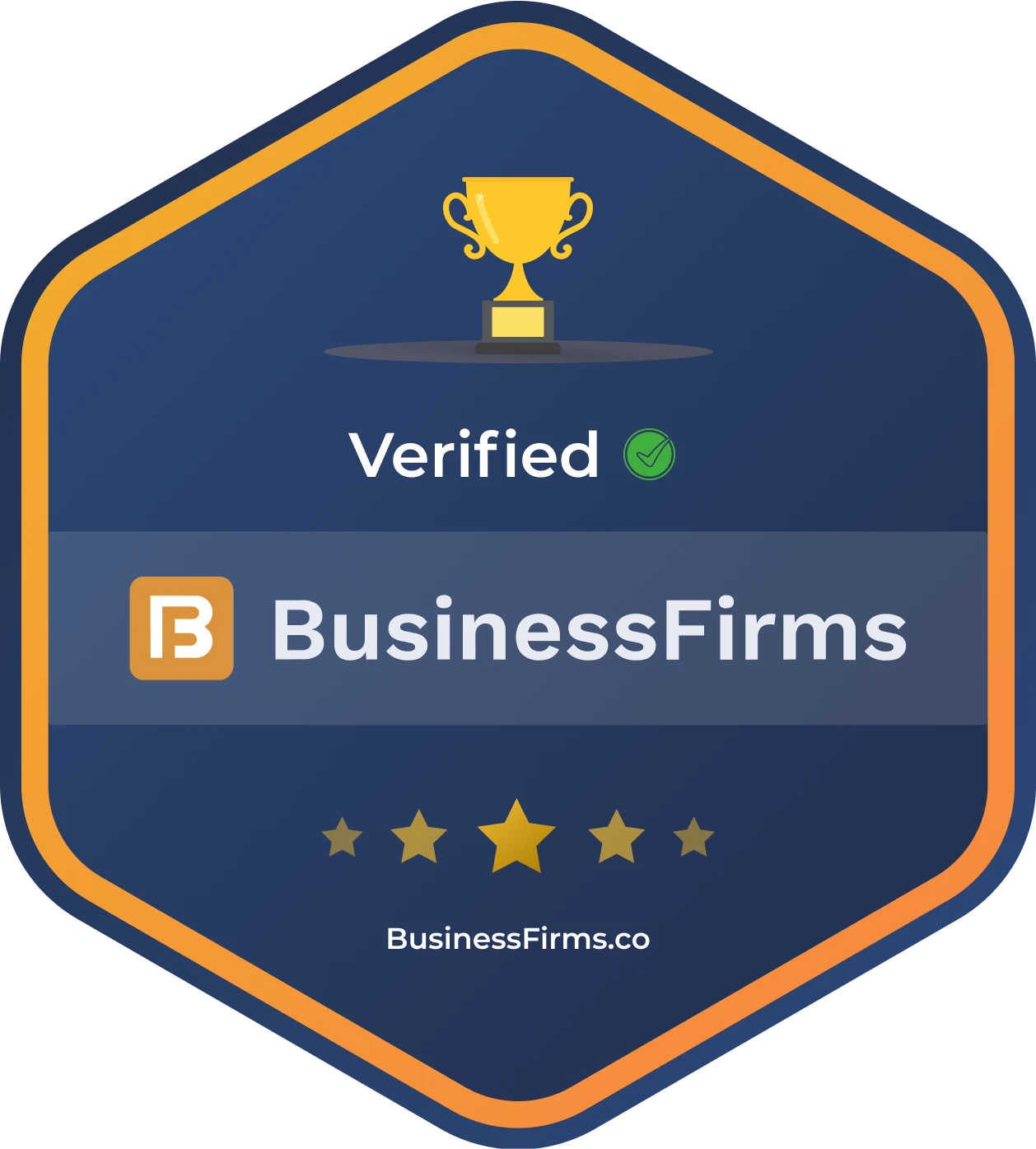 Best Firms Badge - Recognized Development Agency